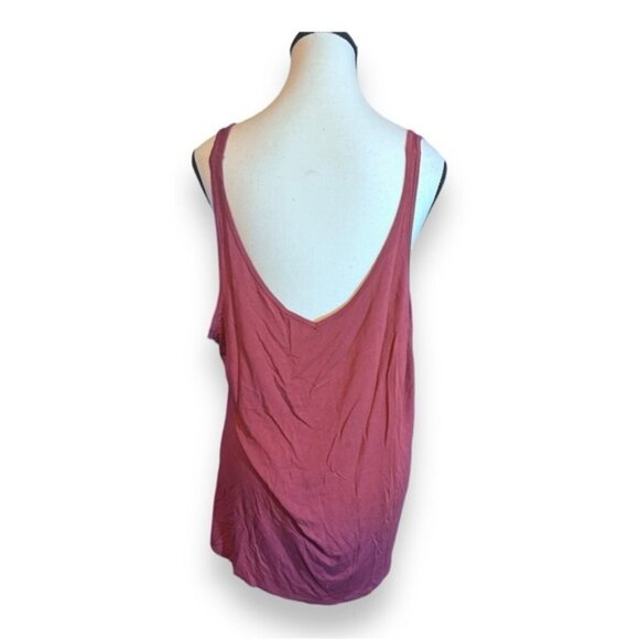 Women’s 3X Reitmans R Essentials Reversible Dusty Rose Scoop Neck Tank Top 22 24 - Picture 4 of 8